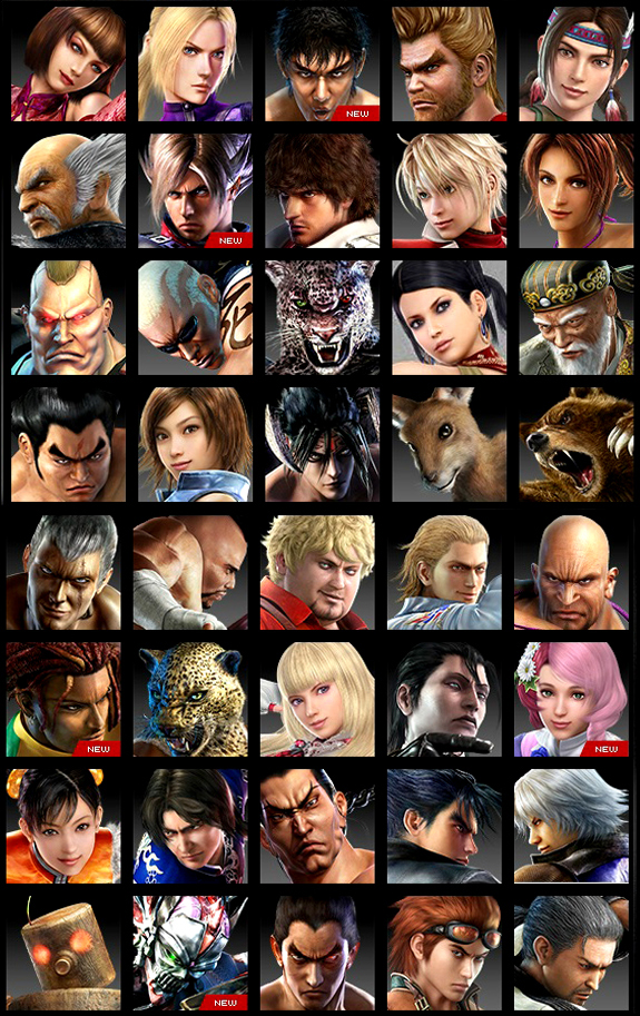 Personagens da Tekken - Tekken 5 e 6